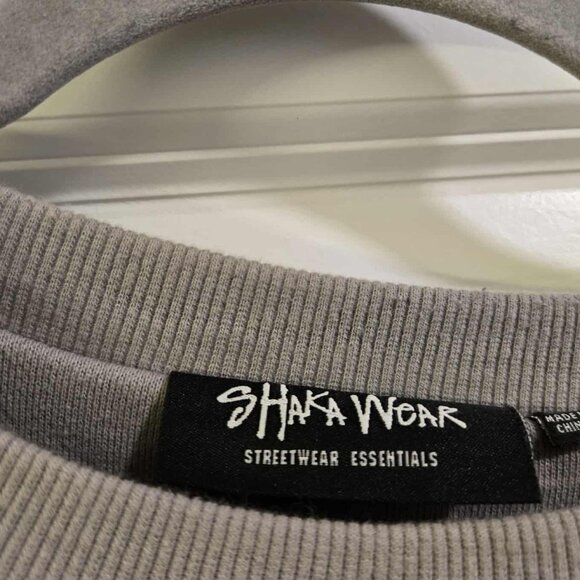 Shaka Wear Crewneck - Reverse Double Layered - Size Large - Picture 4 of 5